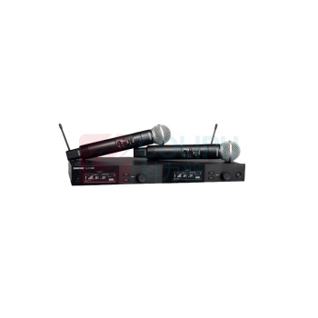 舒尔 SHURE 无线一拖二手持数字话筒套装 SLXD24D/SM58