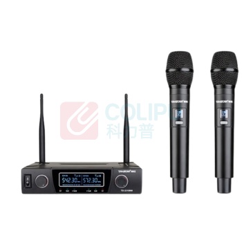 得胜 TAKSTAR 无线话筒麦克风 TS-3310UH 一拖二 (黑色)