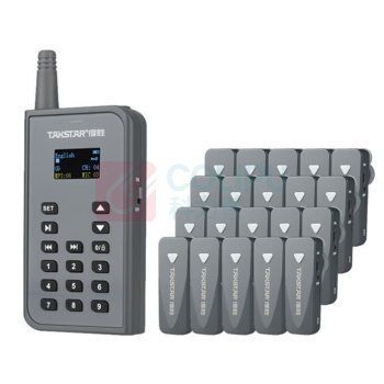 得胜 TAKSTAR 无线导览讲解器 WTG-700 一拖二十 (发射器+接收器+充电箱)