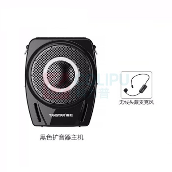 得胜 TAKSTAR 小蜜蜂无线扩音器 E8W 头戴无线版 (黑色)