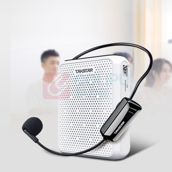 得胜 TAKSTAR 无线耳麦扩音器 E300W 无线版 (白色)