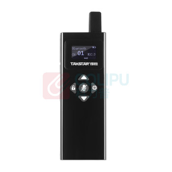 得胜 TAKSTAR 气传导讲解器 WTG-550 43L*14.5W*117H(mm) (黑色) 导览50组独立频道远距离传输长续航旅游观光企业参观会议