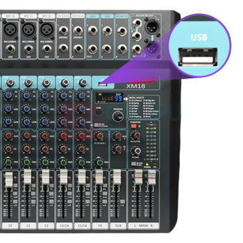 得胜 TAKSTAR 调音台 XM18 18路模拟调音台