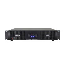得胜 TAKSTAR 纯后级功放 A-200 485×370×88mm 专业音频舞台音响演出工程定阻功放机 双通道模拟功放