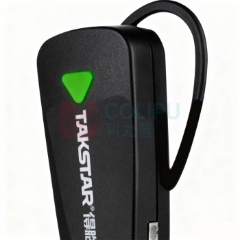 得胜 TAKSTAR 无线导览讲解器 WTG-650 57*27*12.5mm (黑色) 耳挂式接收器1个 一对多传声系统观光旅游导游教学同声传译