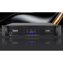 得胜 TAKSTAR 纯后级功放 A-500 485*370*88mm 专业音频舞台音响演出工程定阻功放机 双通道模拟功放
