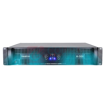 得胜 TAKSTAR 纯后级功放 A-500 485*370*88mm 专业音频舞台音响演出工程定阻功放机 双通道模拟功放
