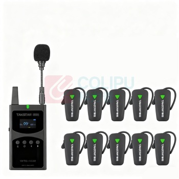 得胜 TAKSTAR 无线导览 WTG-650 52*27*12.5mm 导游教学同声传译接待考察 1拖10