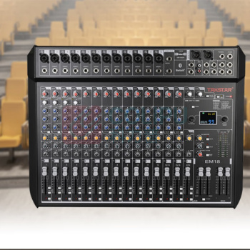 得胜 TAKSTAR 调音台 EM18 18路模拟调音台