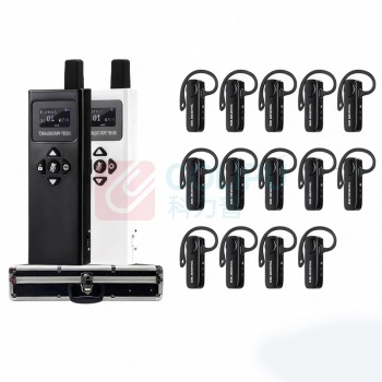 得胜 TAKSTAR 气传导讲解器 WTG-550 43L*14.5W*117H(mm) 无线导览 含20+2位充电箱 2拖14