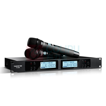 得胜 TAKSTAR 麦克风 TS-5899 一拖二 (黑色)