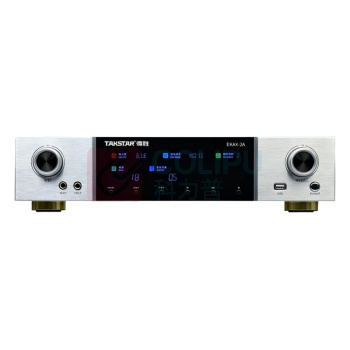 得胜 TAKSTAR 卡拉OK功放 EKAX-2A 480*380*90mm 合并式功放 家庭KTV会议背景音乐功率放大器