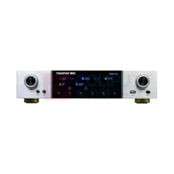 得胜 TAKSTAR 拉OK功放 EKAX-3A 480*380*90mm 双混响带音乐和录音输出反馈抑制功能家庭KTV会议背景音乐功率放大器