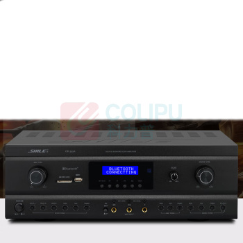 狮乐 SHILE 功放机 OK-555A 250W+250W双通道输出