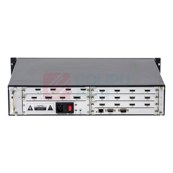 也仁 LED视频拼接处理器 YL001 1920x1080 8进8出 开4窗口 (黑色)