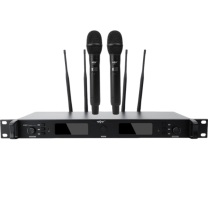 797AUDIO 专业麦克风 SH912 一拖二无线手持卡拉OK话筒