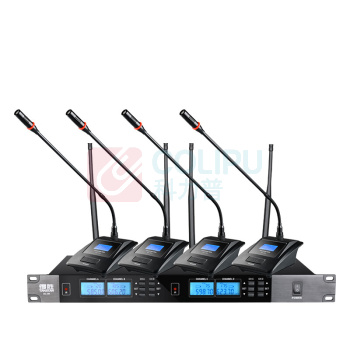 得胜 TAKSTAR 无线话筒 UC-4R 4鹅颈麦 一拖四 可叠机使用