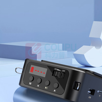 得胜 TAKSTAR 便携式扩音器 E180M 20小时续航 可插U盘/tf卡 黑色