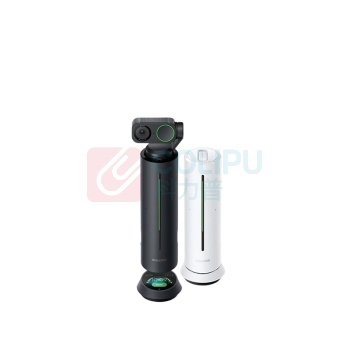 Insta360 AI录音全向麦克风 视频会议扬声器 Wave 5米 (石墨黑) 360°5米拾音 智能降噪 无线/蓝牙/USB免驱