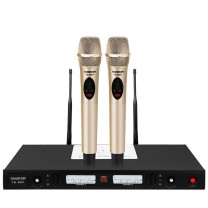 得胜 TAKSTAR 一拖二无线话筒 TS-8807 U段可调频