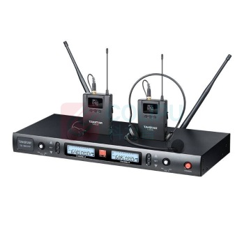 得胜 TAKSTAR 一拖二无线话筒 TS-8807 U段可调频