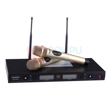 得胜 TAKSTAR 一拖二无线话筒 TS-8807 U段可调频