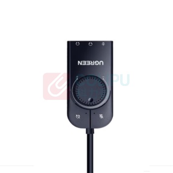 绿联 UGREEN USB外置声卡 二合一转换器外接独立声卡 50599 CM129 1米