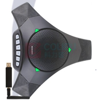 宏视道 HOSODO USB+无线适配器全向麦克风 HSD-MC810W 适合60平米会议室
