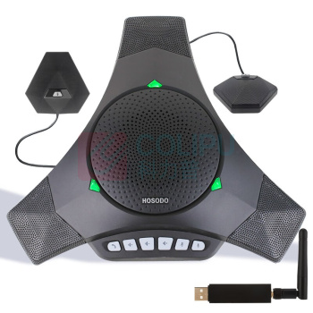 宏视道 HOSODO USB+无线适配器全向麦克风 HSD-MC810W-EX 适合60平米会议室