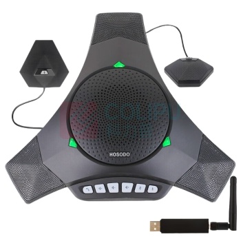 宏视道 HOSODO USB+无线适配器全向麦克风 HSD-MC810W-EX 适合60平米会议室