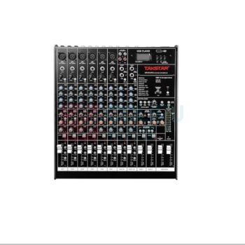 得胜 TAKSTAR 12路调音台 XR-612FX 100个预设 6个XLR和 TRS平衡 输入接口