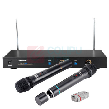得胜 TAKSTAR 一拖二无线手持麦克风 TS-6700HH 灵敏度: -80dBm