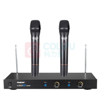 得胜 TAKSTAR 一拖二无线手持麦克风 TS-6700HH 灵敏度: -80dBm