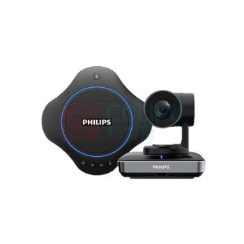 飞利浦 PHILIPS 中小型视频会议解决方案 10倍变焦高清视频会议摄像头+全向麦克风适用10-40平米