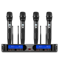 新科 SHINCO 一拖四无线手持麦克风 HY-004 灵敏度2.0V/Pa