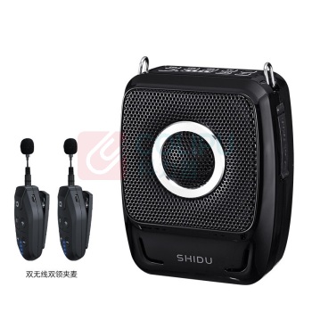 十度 ShiDu 扩音喇叭 S92 双无线双领夹版 (绿色)