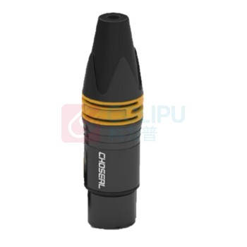 秋叶原 CHOSEAL 卡农母头高保真音频接头 QD2002B (黑色)