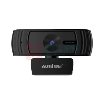 奥尼 aoni 摄像头 C39 400万 2K高清 USB 内置双麦克风 摄像头 黑色