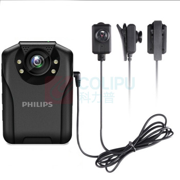 飞利浦 PHILIPS 摄像头 VTR8201 128G 不带外摄 星光夜视便携式摄像装置 黑色