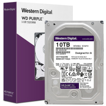 西部数据 WD 紫盘Pro 10TB SATA6Gb/s 7200转256M 监控硬盘 WD101EJRP