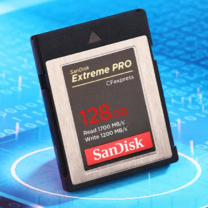 闪迪 SANDISK Type B存储卡 128GB 读1700MB/s 写1200MB/s (黑) 单位:片