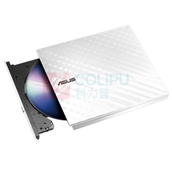 华硕 ASUS 光驱 SDRW-08D2S-U 142*142*20mm兼容苹果系统/SDRW-08D2S-U (白色)