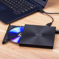 华硕 ASUS 光驱 SDRW-08U7M-U USB2.0 外置刻录机 光驱 (黑色)