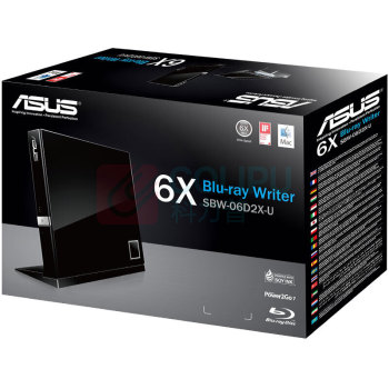 华硕 ASUS 外置刻录机;蓝光刻录机 SBW-06D2X-U 带刻录