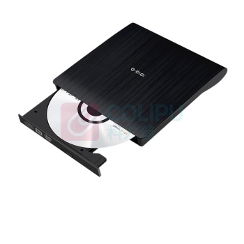 e磊 外置光盘驱动器 EL-R12 USB 带刻录 外置DVD光驱;DVD刻录机;DVD光驱;外置刻录机 1个/个