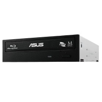 华硕 ASUS 刻录机 BW-16D1HT 16倍速, SATA, 蓝光, 黑色+特殊电源线 (黑色)