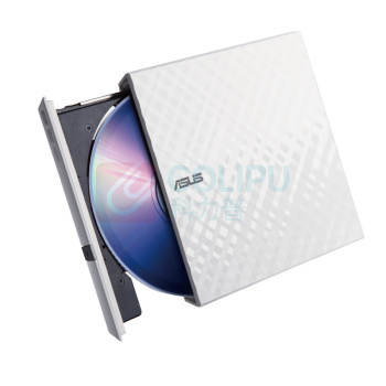 华硕 ASUS 外置刻录机 SDRW-08D2S-U 142*142*20mm 兼容苹果系统 (白色)
