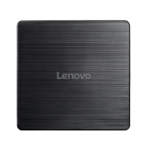 联想 LENOVO 外置光驱 USB2.0 8倍速 (黑色) 兼容windows/苹果MAC系统/GP70N