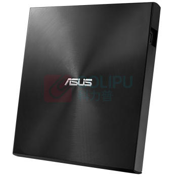 华硕 ASUS 8倍速 外置DVD刻录机 移动光驱 SDRW-08U9M-U 支持USB和Type-C双接口 (黑色)