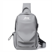 Jeep 斜跨包 P243078230 30*18*10cm (至臻黑/石墨灰) 都市新潮时尚